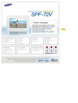 Samsung SPF-72V Manuel utilisateur