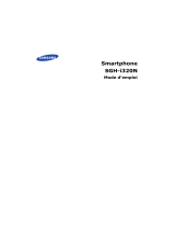 Samsung SGH-I320N Manuel utilisateur