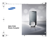 Samsung F330 Manuel utilisateur