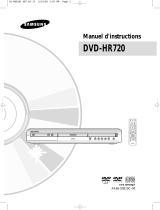 Samsung DVD-HR720 Manuel utilisateur
