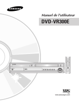 Samsung DVD-VR300E Manuel utilisateur