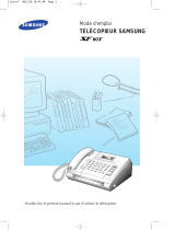 Samsung SF-110T Le manuel du propriétaire