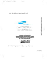 Samsung SF4000 Le manuel du propriétaire