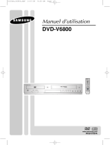 Samsung DVD-V6800 Mode d'emploi