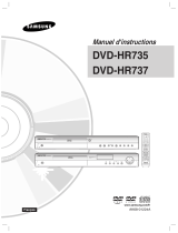 Samsung DVD-HR737 Mode d'emploi