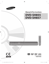 Samsung DVD-SH855 Le manuel du propriétaire