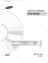 Samsung DVD-SR420 Le manuel du propriétaire