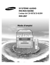 Samsung MM-ZB7 Mode d'emploi