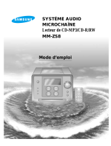 Samsung MM-ZS8 Mode d'emploi
