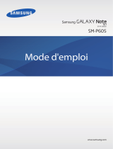 Samsung SM-P605 Manuel utilisateur