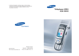 Samsung SGH-E850 Le manuel du propriétaire