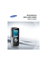 Samsung SGH-I300X Manuel utilisateur