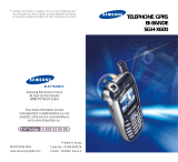 Samsung SGH-X600 Le manuel du propriétaire