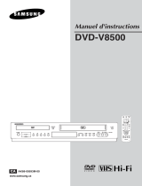 Samsung DVD-V8500 Le manuel du propriétaire