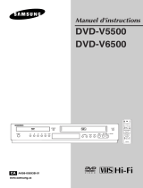 Samsung DVD-V5500 Le manuel du propriétaire