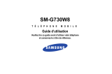 Samsung SM-G730W8 Manuel utilisateur