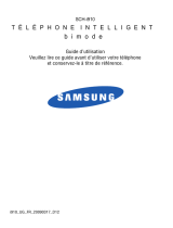 Samsung SCH-I910 Manuel utilisateur