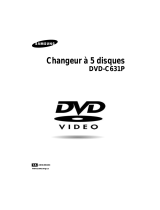 Samsung DVD-C631P Le manuel du propriétaire