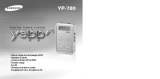 Samsung YP-780V Le manuel du propriétaire