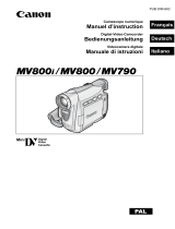 Canon MV800i Le manuel du propriétaire