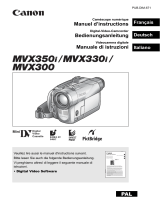 Canon MVX300 Le manuel du propriétaire