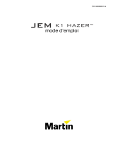 Martin JEM K1 Hazer Manuel utilisateur