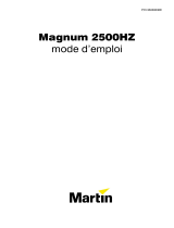Martin Magnum 2500 Hz Manuel utilisateur