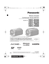 Panasonic hdc sd66 Le manuel du propriétaire