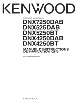 Kenwood DNX 5250 BT Le manuel du propriétaire