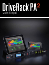 dbx DriveRack PA2 Le manuel du propriétaire