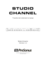 PRESONUS Studio Channel Le manuel du propriétaire
