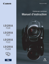Canon LEGRIA FS 22 Le manuel du propriétaire