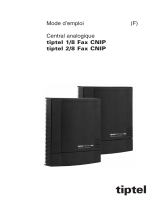 Tiptel 1/8 Fax CLIP Le manuel du propriétaire