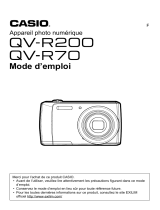 Casio QV-R200 Manuel utilisateur