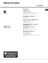 Hotpoint CP98SP6(W) F /HA Le manuel du propriétaire