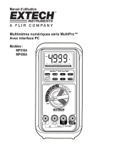 Extech Instruments MP530A Manuel utilisateur