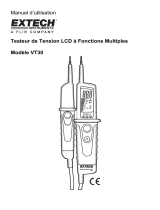 Extech Instruments VT30 Manuel utilisateur