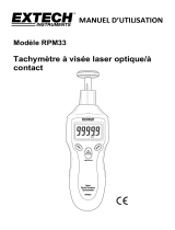 Extech Instruments RPM33 Manuel utilisateur