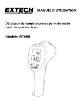 Extech Instruments IRT600 Manuel utilisateur