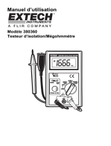 Extech Instruments 380360 Manuel utilisateur