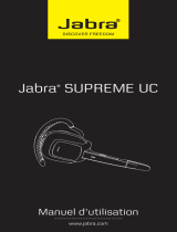 Jabra Supreme UC MS Manuel utilisateur