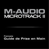 Avid M-Audio MicroTrack II Le manuel du propriétaire
