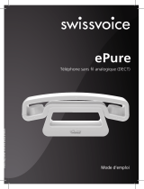 SwissVoice ePure Manuel utilisateur