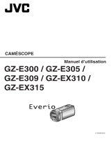 JVC GZ E300 Le manuel du propriétaire