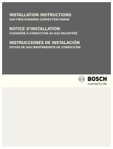 Bosch HGS7052UC/08 Guide d'installation