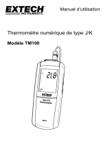 Extech Instruments TM100 Manuel utilisateur