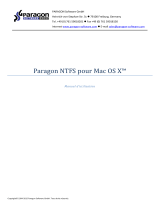Paragon Software NTFS 14 pour Mac OSX Manuel utilisateur
