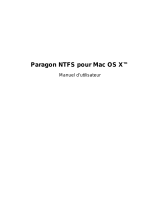 Paragon Software NTFS pour Mac OSX Mode d'emploi
