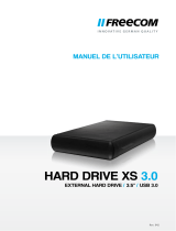 Freecom Hard Drive XS 3.0 Manuel utilisateur