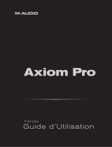 M-Audio Axiom Pro 25 Le manuel du propriétaire